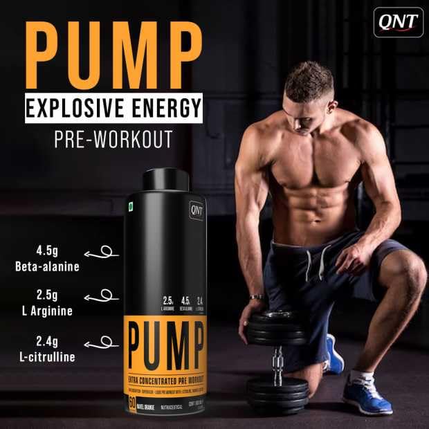 QNT PUMP Explosive Liquid Pre-Workout