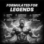 Bigmuscles Nutrition Karnage Black Preworkout | Massive Pump | Laser Focus | Explosive Energy | Gorilla Power | No Itching | with Nitrosigine