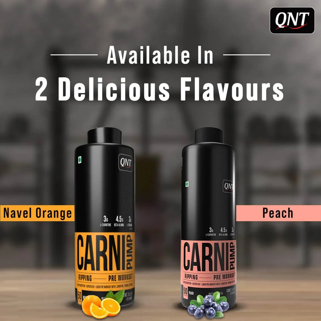 QNT Carni-Pump Ripping Pre-Workout Liquid