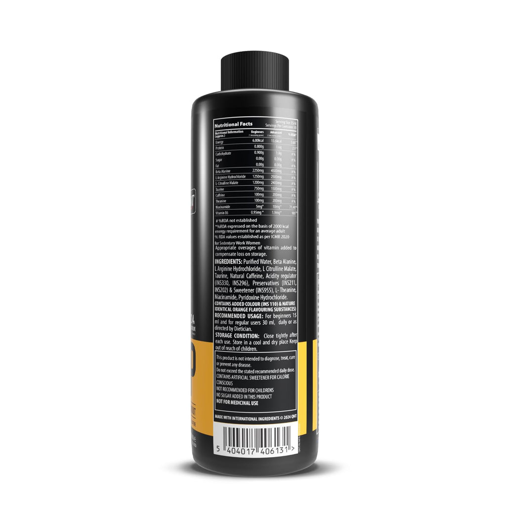 QNT PUMP Explosive Liquid Pre-Workout