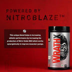 MuscleBlaze Pre Workout Wrathx Powder, Fruit Fury| With Creapure, NitroBlaze & BioPerine
