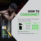 MuscleBlaze BCAA Pro Powder, Powerful Intra Workout | With 7g BCAAs, 1168mg Electrolytes & 2.5g Glutamine