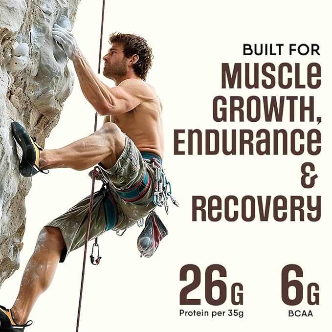 Trunativ Pro Blend Whey Protein Powder Isolate & Concentrate | 100% Light & Clean Protein Powder | 26g Protein | 6g BCAA | 12.52g EAA | No added sugar |