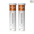 H.k vitals Glutathione (Orange, 15 Effervescent Tablets) | L-Glutathione Tablets with Vitamin C & E | For Skin Glow & Hydration