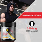 MuscleBlaze Pre Workout 200 Xtreme Powder,200mg Caffeine, 3000mg Citrulline