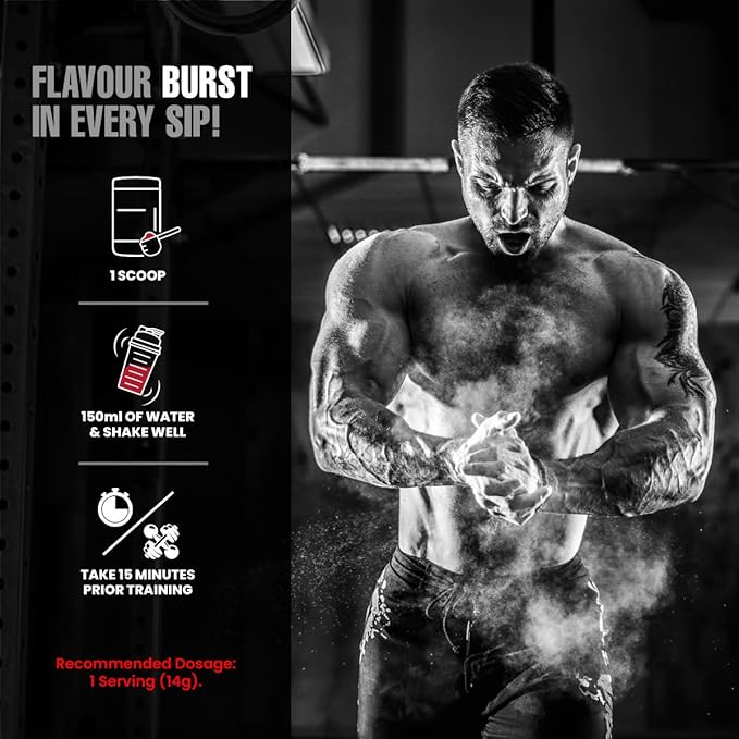 Bigmuscles Nutrition Karnage Black Preworkout | Massive Pump | Laser Focus | Explosive Energy | Gorilla Power | No Itching | with Nitrosigine