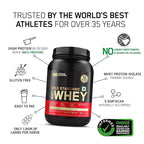 Optimum Nutrition (ON)  Gold Standard 100% Whey Protein Powder  for Muscle Support & Recovery, Vegetarian - Primary Source Whey Protein Isolate