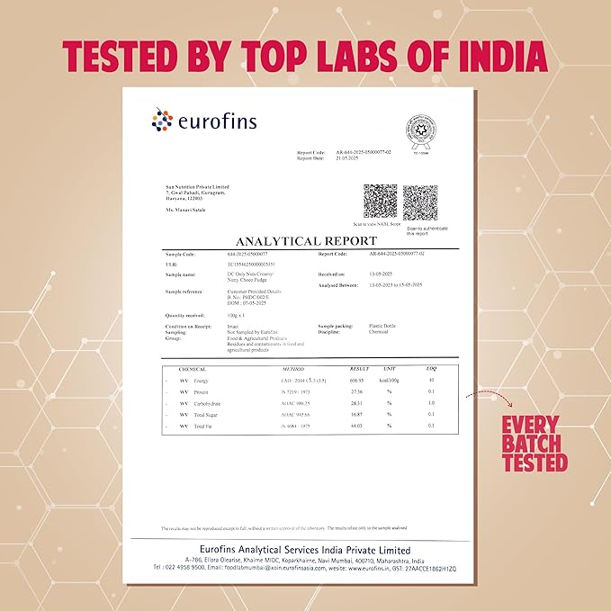 DC Doctors Choice High Protein Crunchy Peanut Butter, Only Nuts, Dark Chocolate Flavour, Gluten-Free, Zero Trans Fat, Vegan, Chocolate Fudge