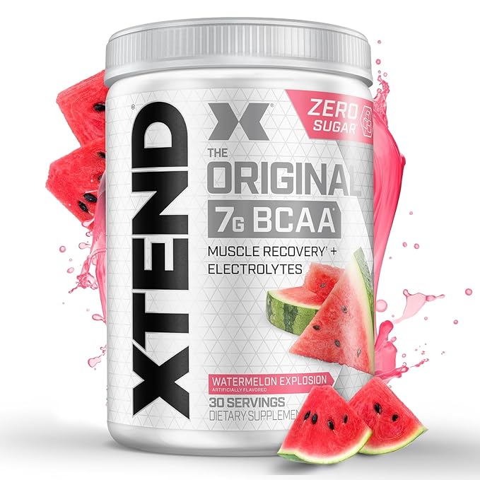 Xtend Scivation Bcaas Powder For Adults (Pre-Workout, 7G Bcaas, 0G Carbs,Sugar & Calories, 3.5 Leucine, 2.5G L-Glutamine, 1G Citrulline Malate)