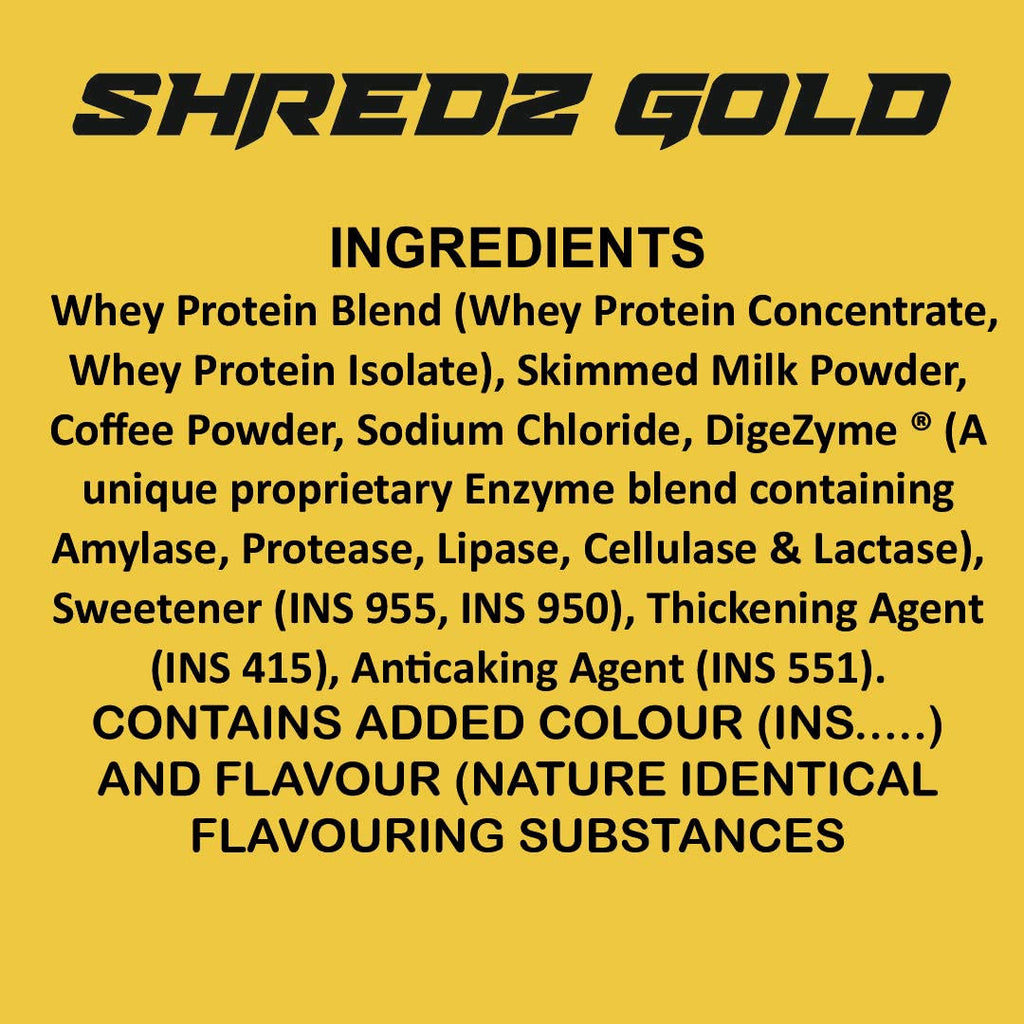Ripped Up Nutrition Shredz Gold