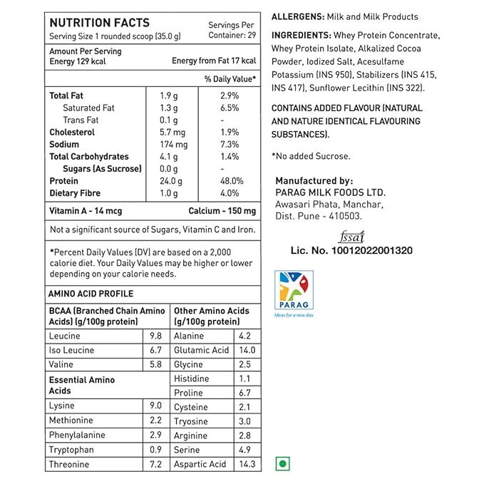AVVATAR WHEY PROTEIN | 24g Protein | Isolate & Concentrate Blend