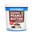 MYFITNESS Peanut Butter Chocolate Flavour, Smooth 1.25kg | 22g Protein | Tasty & Healthy Nut Butter Spread | Vegan | Cholesterol Free & Gluten Free | Zero Trans Fat | Creamy Peanut Butter