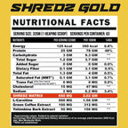 Ripped Up Nutrition Shredz Gold