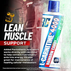 Ronnie Coleman Signature Series L Carnitine XS 4000 Liquid, Stimulant Free, Sugar Free, Zero Carbs, Lean Muscle Strength Support for Men & Women