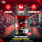 Race Horse Pre-Workout | Energy, Focus, Strength & Muscle Pump Booster – 43 Servings| Explosive Performance Supplement