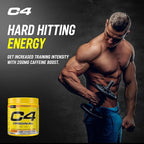C4 Original Pre Workout Powder Sugar-Free Drinks for Men & Women with 200mg Caffeine & 2g CarnoSyn Beta-Alanine Energy, Focus & Performance Support
