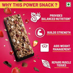 RiteBite Max Protein Ultimate Choco Berry 30g Protein Bars [Pack of 12] Protein Blend, Fiber, Vitamins & Minerals, No Preservatives, 100% Veg, No Added Sugar, For Energy, Fitness & Immunity