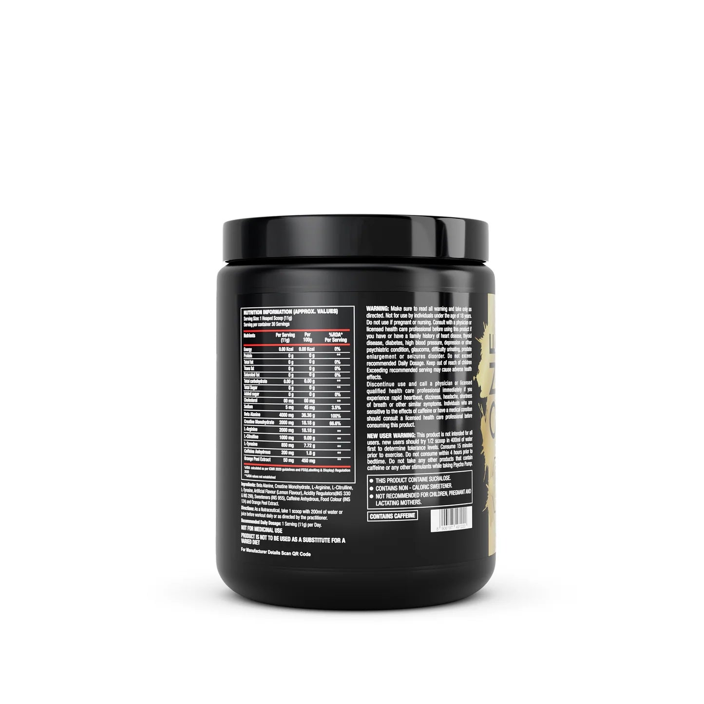 OSN Psycho Pump - Extreme Pre-Workout Formula