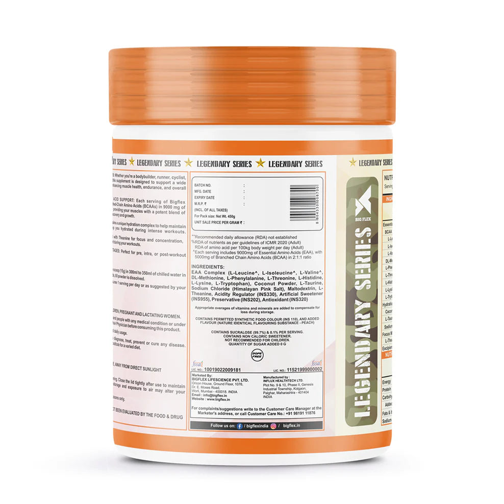 Bigflex EAA 9000 (Essential amino acids) - 450gm - 30 Servings