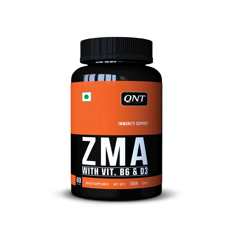 QNT ZMA with Vitamin B6 & D3