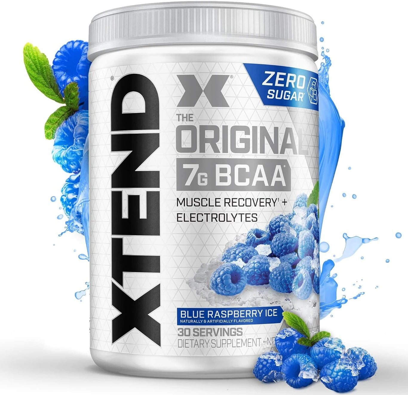 Xtend Scivation Bcaas Powder For Adults (Pre-Workout, 7G Bcaas, 0G Carbs,Sugar & Calories, 3.5 Leucine, 2.5G L-Glutamine, 1G Citrulline Malate)