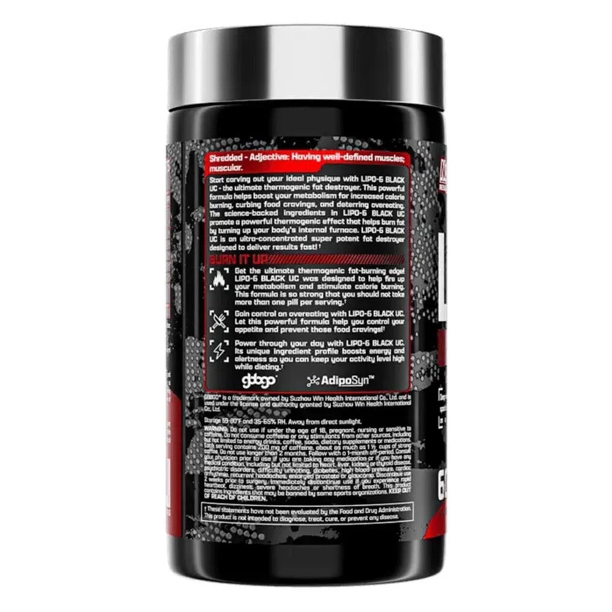Nutrex Research Nutrex Lipo 6 Black Ultra Concentrate 60 Capsules