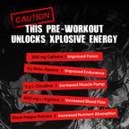 Nutrabay RageX Pre Workout Supplement Powder - 360g, Orange | 200mg Caffeine, 4g Beta Alanine, 6g L-Citrulline, 600mg L-Arginine, & Black Pepper | Muscle Pump & Performance