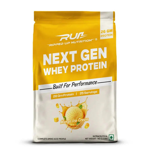 Run Next Gen Whey Protein (Whey + Fermented Yeast Protein)