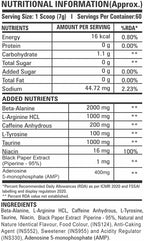 Muscle Club Ring Man Pre-Workout | AMP Powered | By The Great Khali Energy & Focus Booster Pre Workout