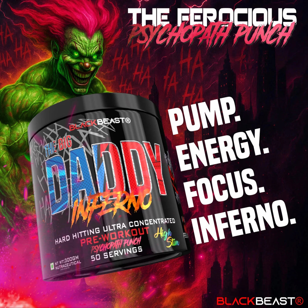 THE BIG DADDY INFERNO PREWORKOUT by BLACK BEAST