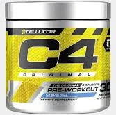 C4 Original Pre Workout Powder Sugar-Free Drinks for Men & Women with 200mg Caffeine & 2g CarnoSyn Beta-Alanine Energy, Focus & Performance Support
