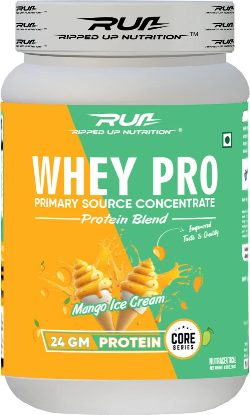 Ripped Up Nutrition Whey Pro(TRUSTIFIED)-24GM Protein-Low Carbs ,Digestive Enzimes Whey Protein