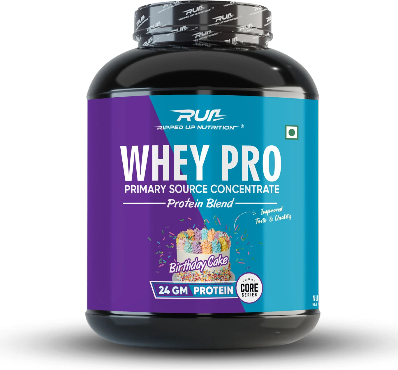 Ripped Up Nutrition Whey Pro(TRUSTIFIED)-24GM Protein-Low Carbs ,Digestive Enzimes Whey Protein